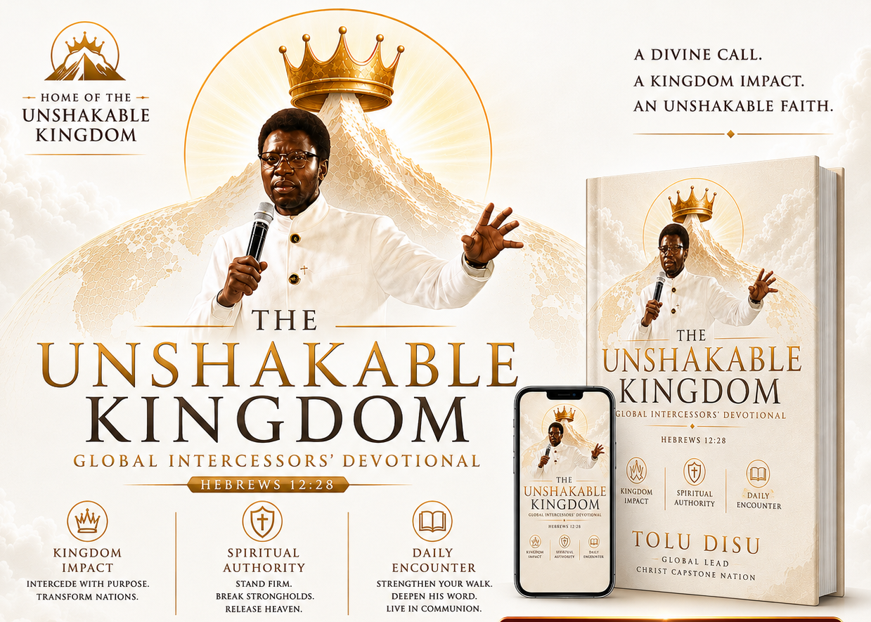 The Unshakable Kingdom global intercessor's devotional cover